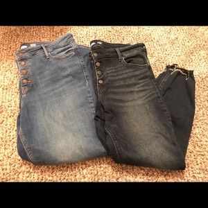 Old Navy Bundle Button Fly Jeans